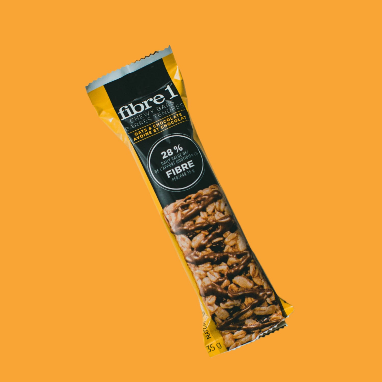 Image of Fibre1 granola bar in wrapper