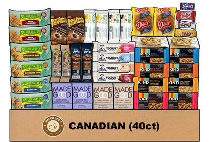 Image of Products included in the 40ct Canadian Box