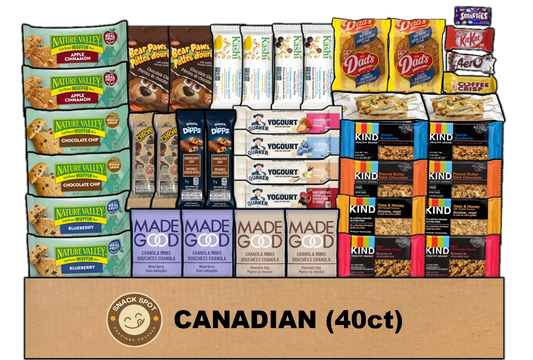 Image of Products included in the 40ct Canadian Box