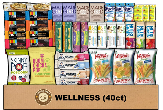 Image of products included in the 40ct Wellness Box