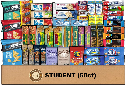 Image of products included in the 50ct Student Box